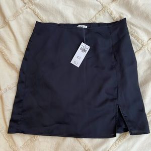 NWT Abercrombie & Fitch Satin Mini Skirt